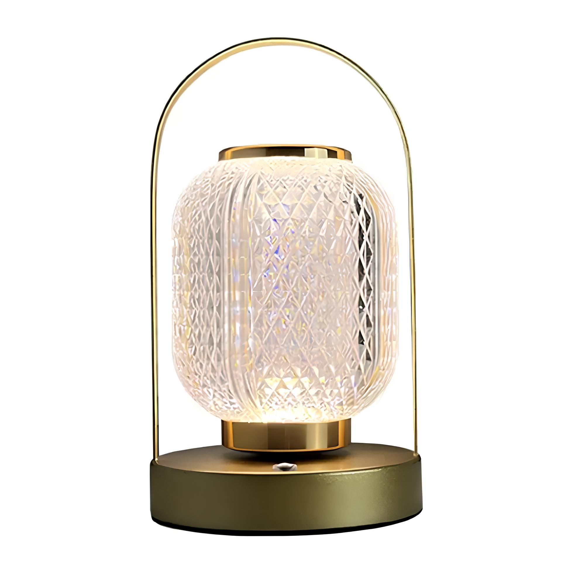 Нічник приліжковий LED Fabol L300 Golden на акумуляторі з сенсорним керуванням та зміною кольору світіння