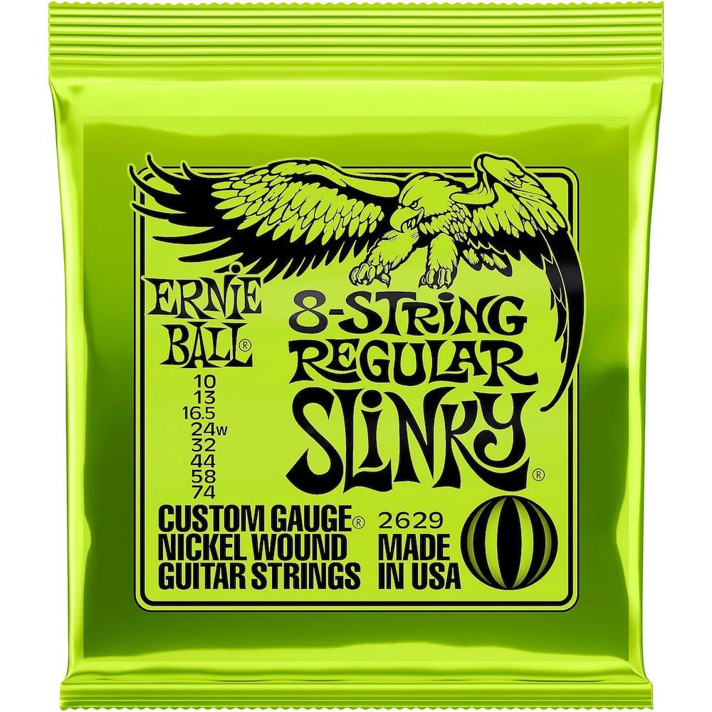 Струны для гитары Ernie Ball 2629 10-74 8-string Regular Slinky