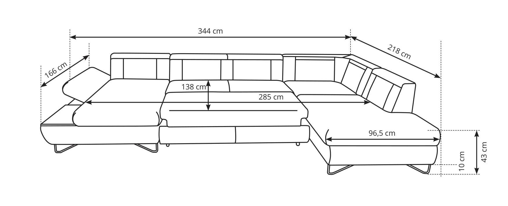 Диван кутовий розкладний Perfect Home Loft III з натурального дерева/ДСП/тканини Monolith 37 Зелений (49703) - фото 9 Диван кутовий розкладний Perfect Home Loft III з натурального дерева/ДСП/тканини Monolith 37 Зелений (49703) - фото 9