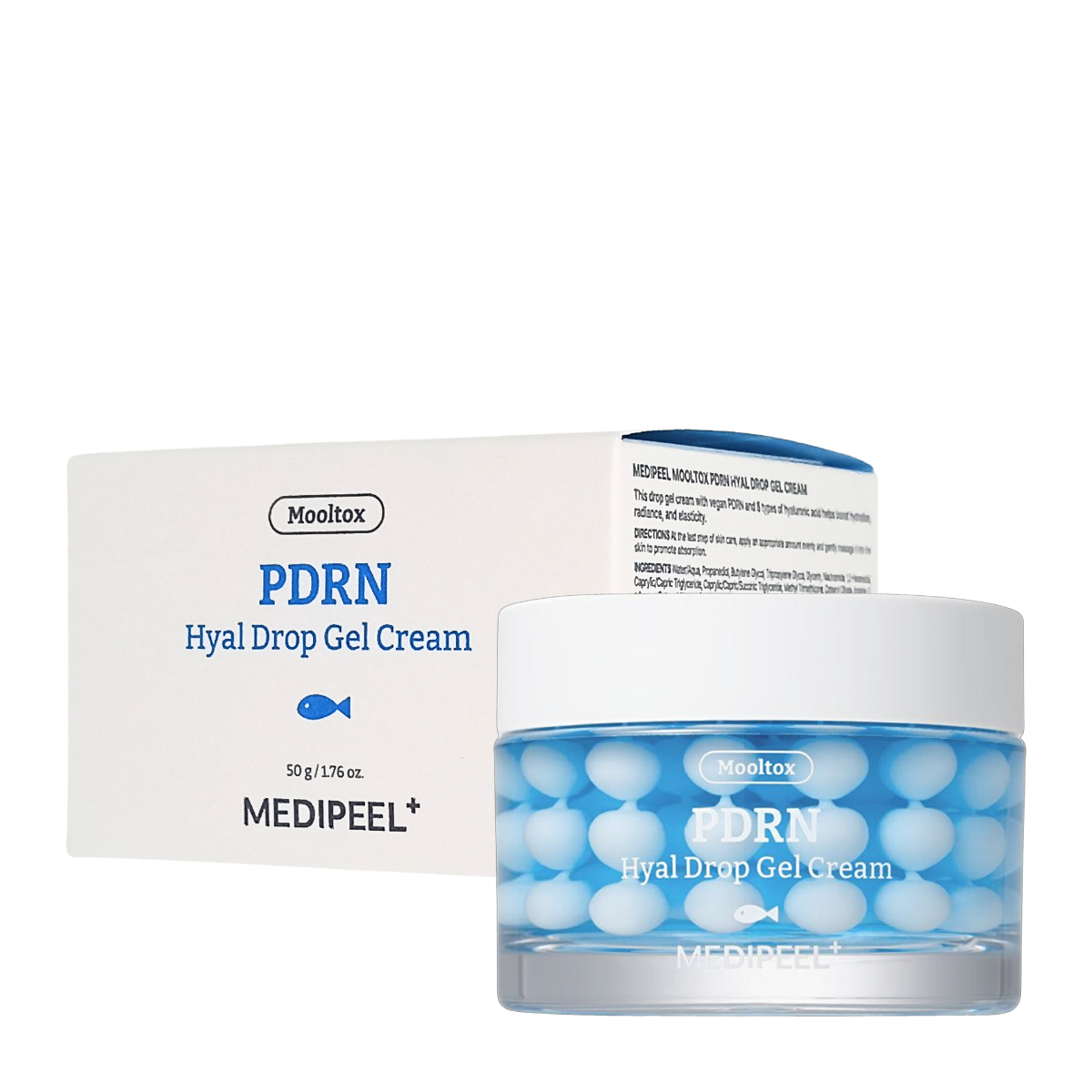 Крем для лица Medi-Peel Mooltox PDRN Hyal Drop антивозрастной с PDRN и пептидами 50 мл