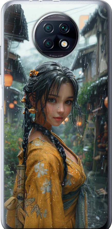 Чехол на Xiaomi Redmi Note 9T Anime-girl (6133u-2261-42517)