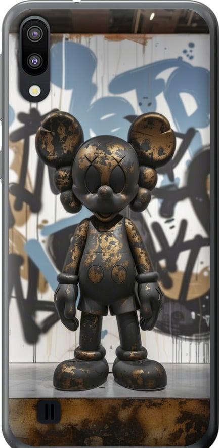 Чехол на Samsung Galaxy M10 Bronze kaws v2 (6098u-1661-42517)