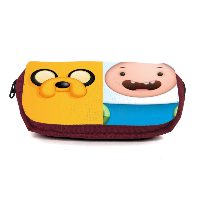 Пенал школьный Adventure time-004 Красный (1404953665)
