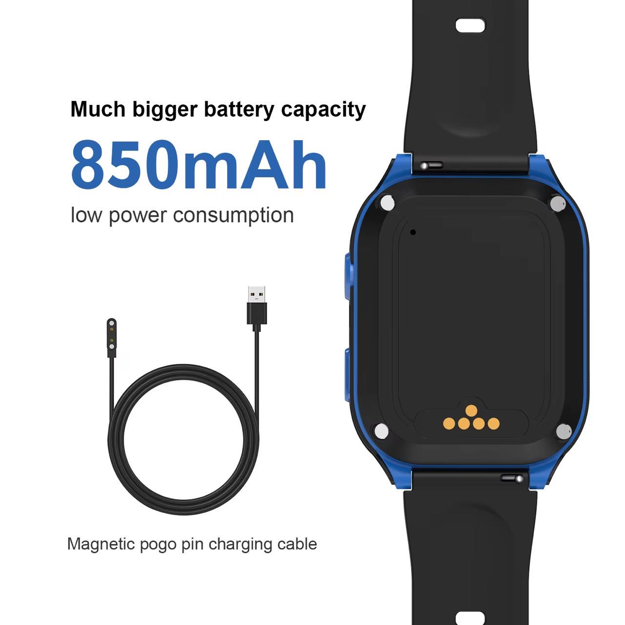 Смарт-годинник дитячий D8M з камерою GPS і SIM з ремінцем 2 шт. Синій (30546407) - фото 5 Смарт-годинник дитячий D8M з камерою GPS і SIM з ремінцем 2 шт. Синій (30546407) - фото 5