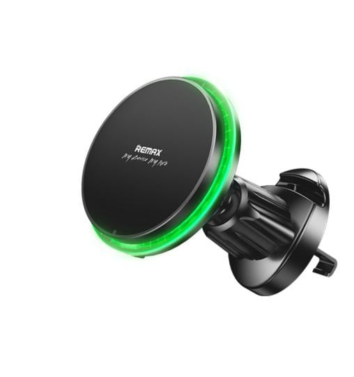 Тримач Remax RM-C01 MagSafe 15W Wireless Charging Car Mount Black (101260)