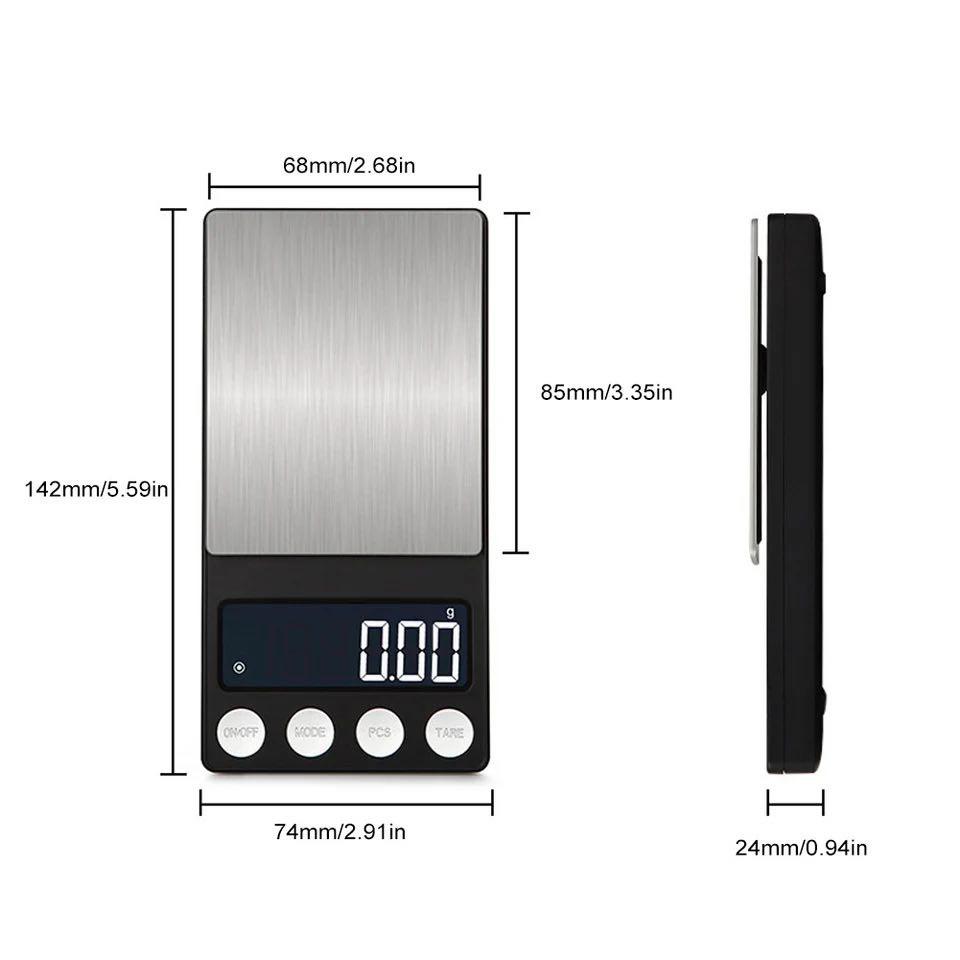 ᐉ Мини-весы для приготовления кофе карманные 0,01-1000 г (KV-1000)