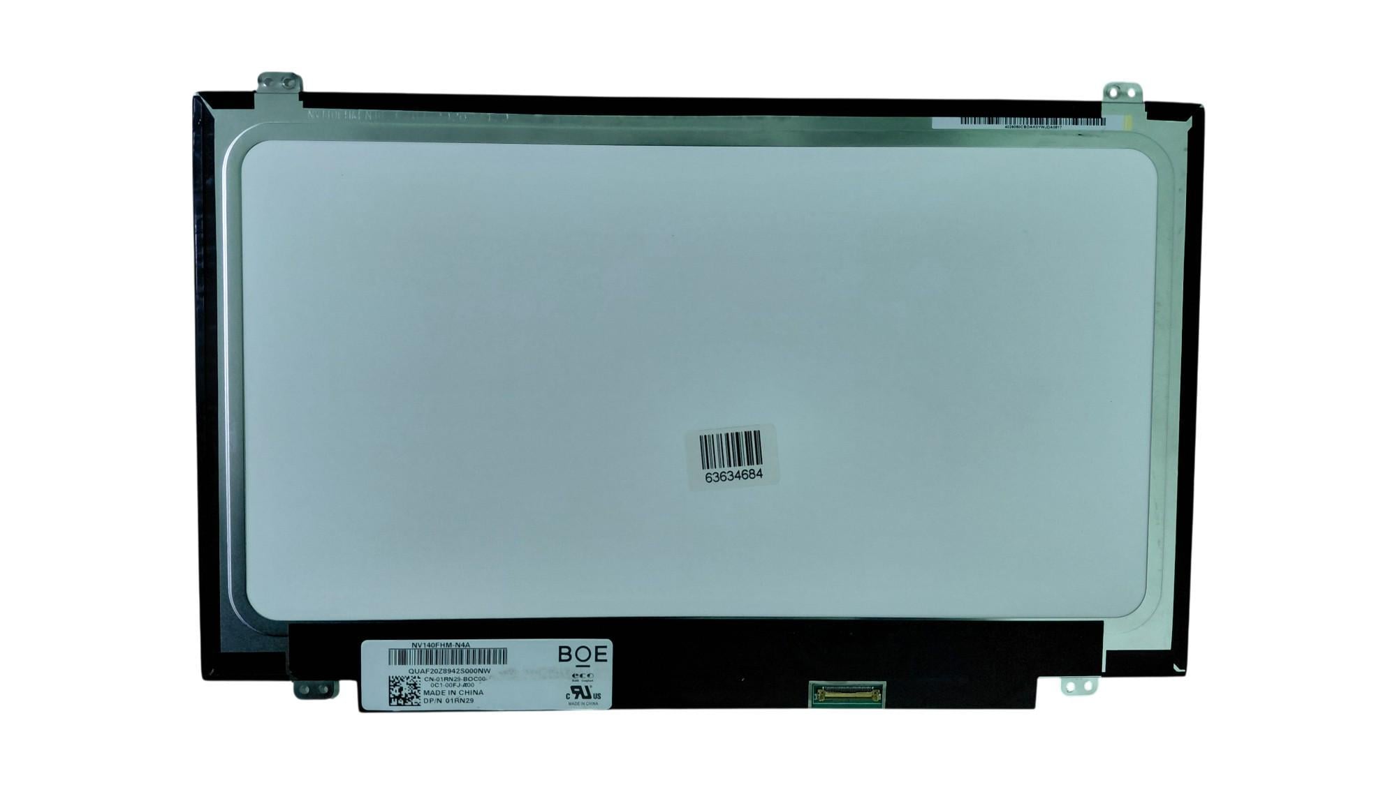 Матриця для ноутбука 14,0" Slim 30 pin eDP знизу праворуч 1920x1080 FHD LED кріплення зверху/знизу матова BOE-Hydis NV140FHM-N4A