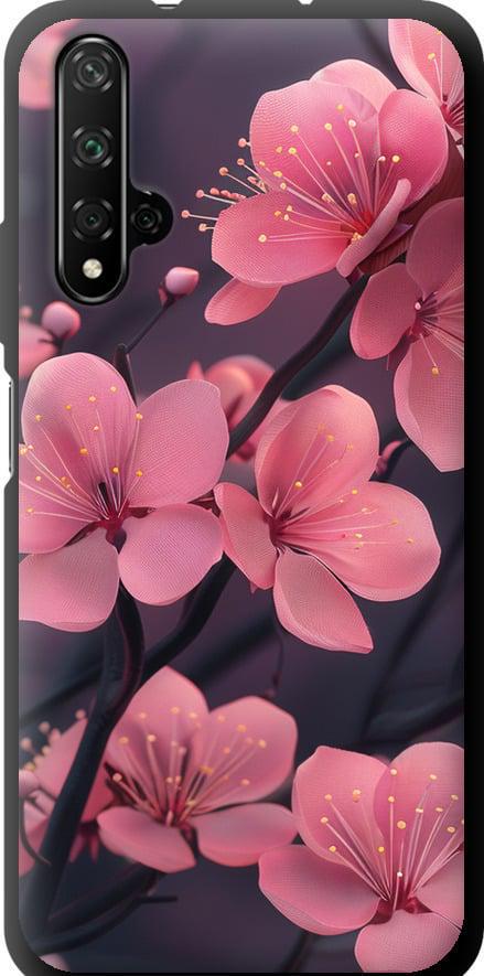 Чехол на Huawei Honor 20 Пурпурная сакура (6075b-1697-42517) Чехол на Huawei Honor 20 Пурпурная сакура (6075b-1697-42517)