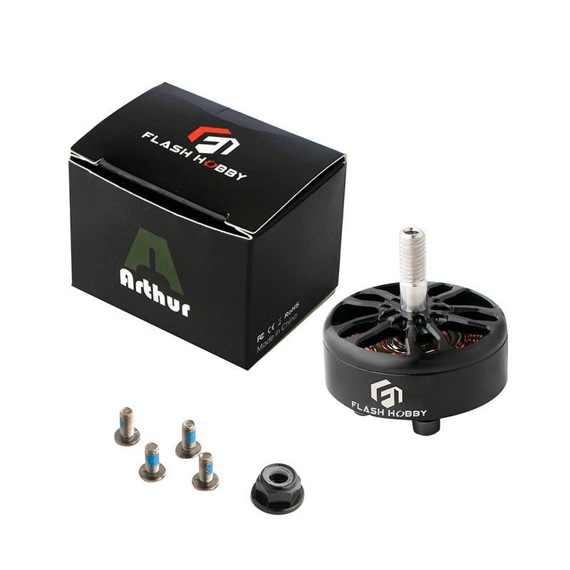 Мотор бесколлекторный Flash Hobby Arthur 2807-1300KV - фото 5