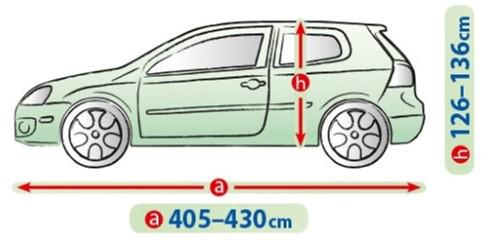 Чохол-тент для автомобіля Kegel-Blazusiak Mobile Garage L1 Hatchback/Combi (5-4103-248-3020) - фото 7