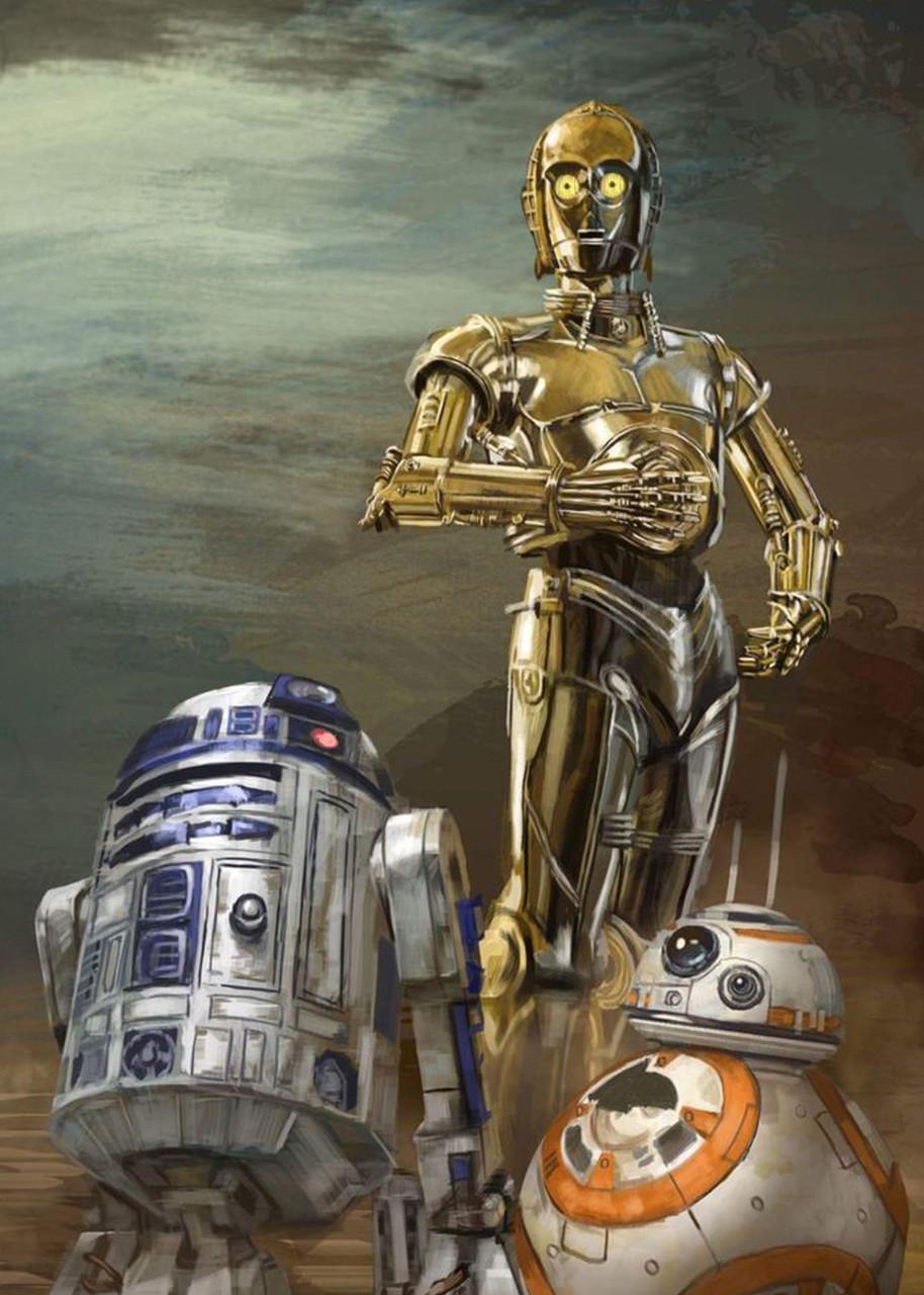 Картина постер Gee! Star Wars Звёздные Дроны 40х60 см SW.09.039