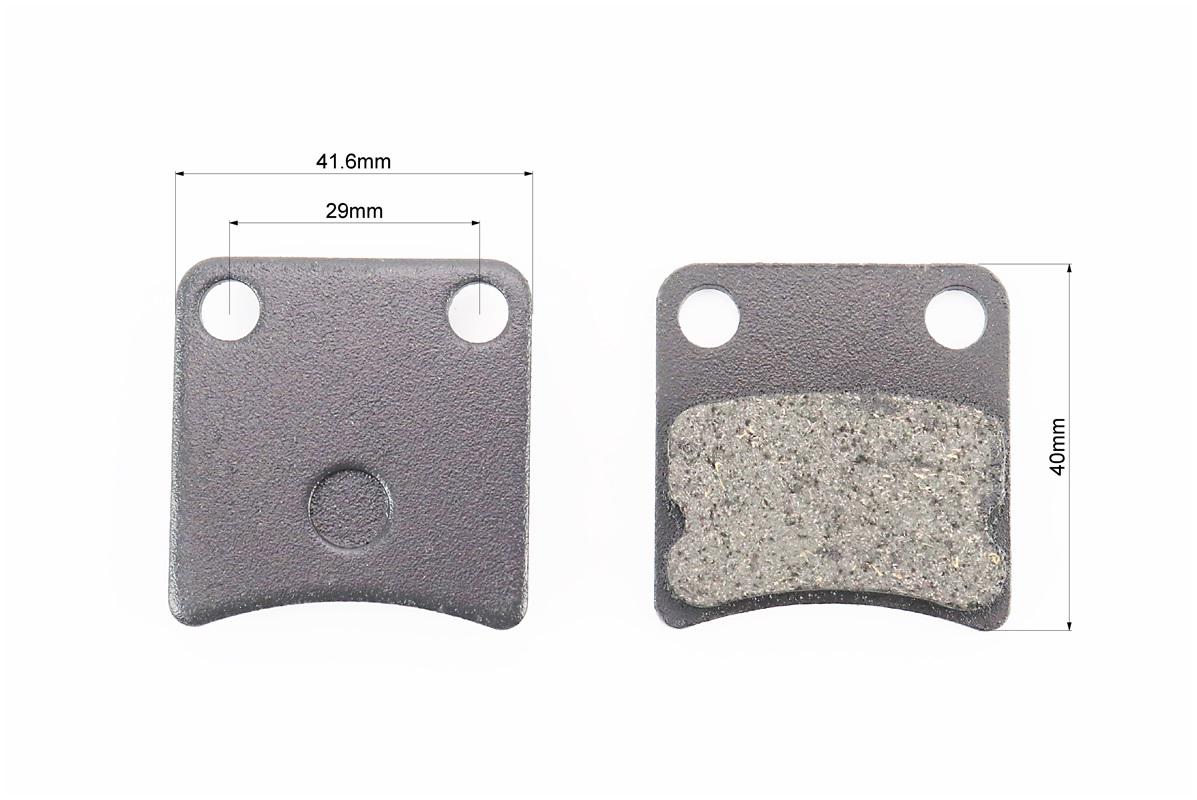 Гальмівні колодки дискові Honda DI050/Tact 50/DAELIM GZ50/SYM-Orbit 50/KYMCO MXU 400 2 шт. (308570) - фото 2 Гальмівні колодки дискові Honda DI050/Tact 50/DAELIM GZ50/SYM-Orbit 50/KYMCO MXU 400 2 шт. (308570) - фото 2