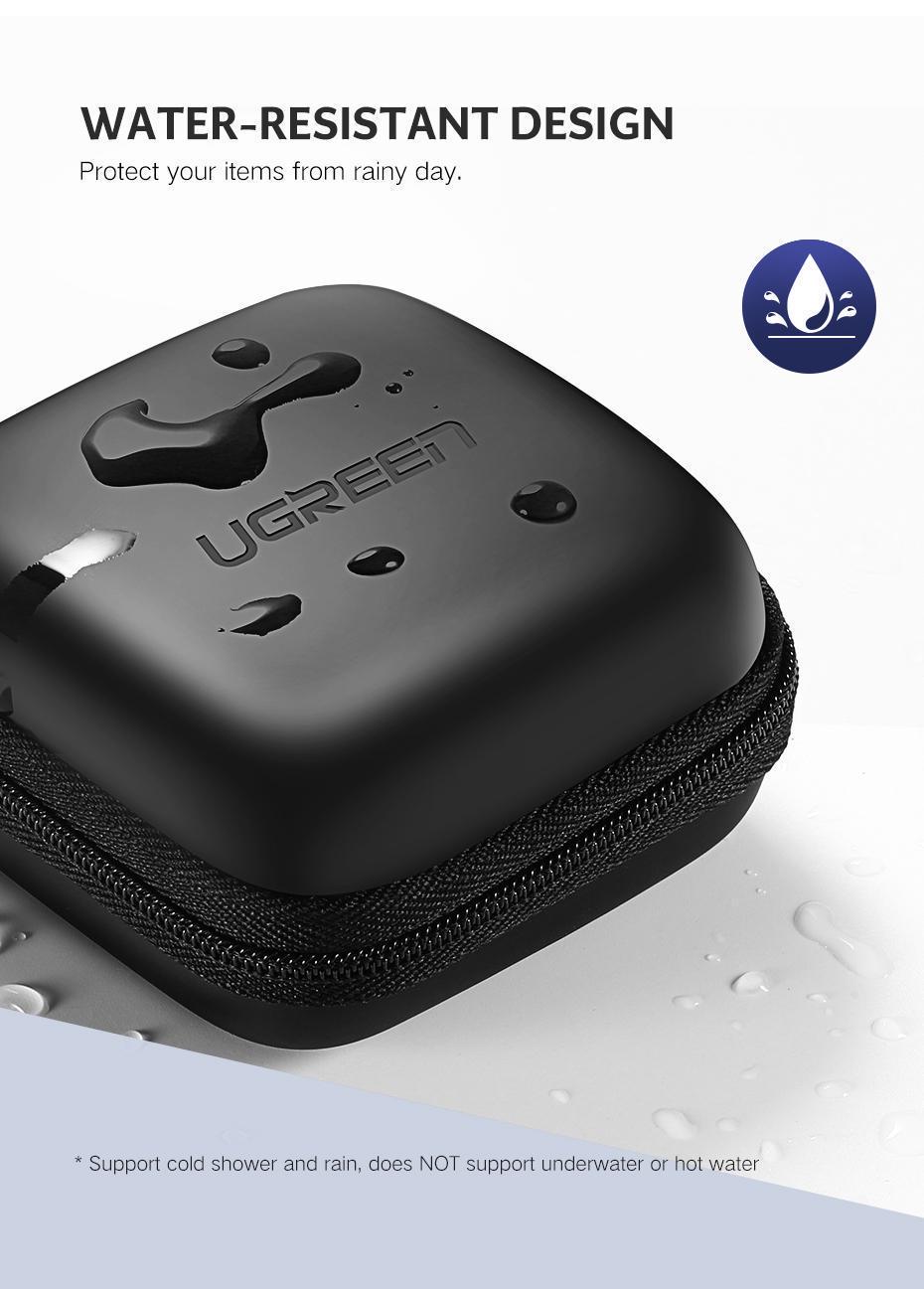 Чохол UGREEN для зберігання 8х8х4 см Чорний (40816) - фото 14