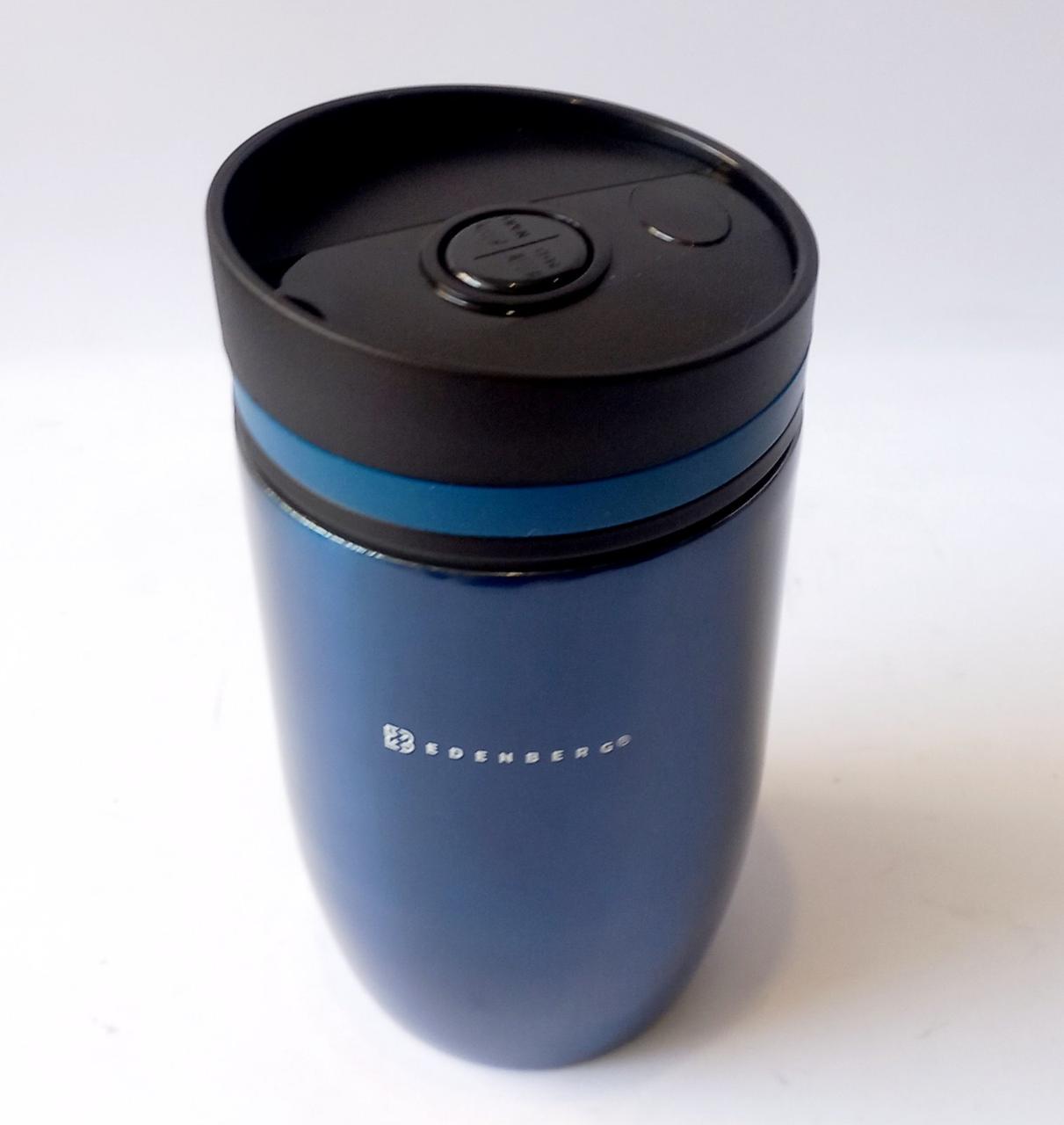 Термокружка Edenberg 330 мл Синяя (EB-641) - фото 3