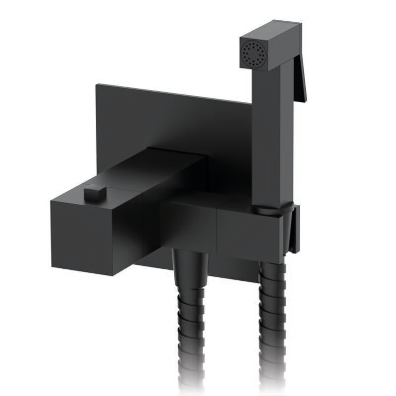 Гигиенический душ KOER KB-24011-05 с термостатом Черный (KR4735)