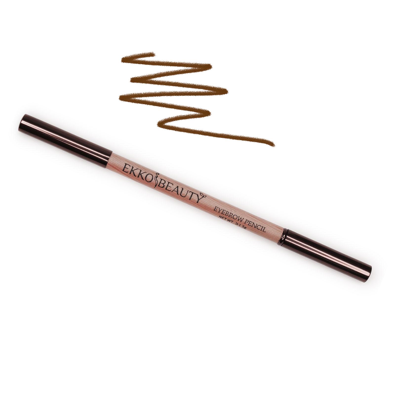 Олівець для брів EKKO BEAUTY Medium Brown (EkPen4) - фото 1