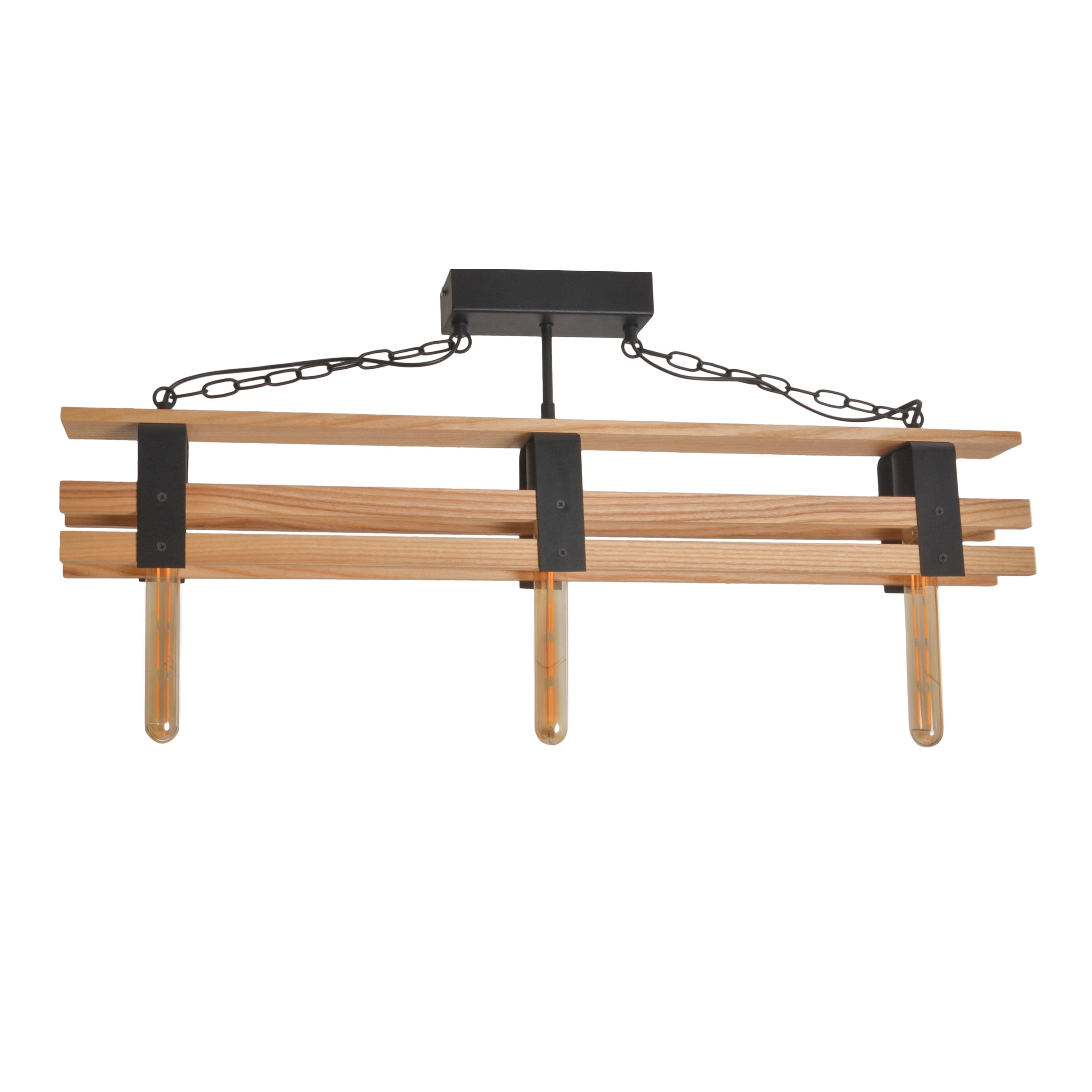 Люстра деревянная Sirius S7157/3 (371539)