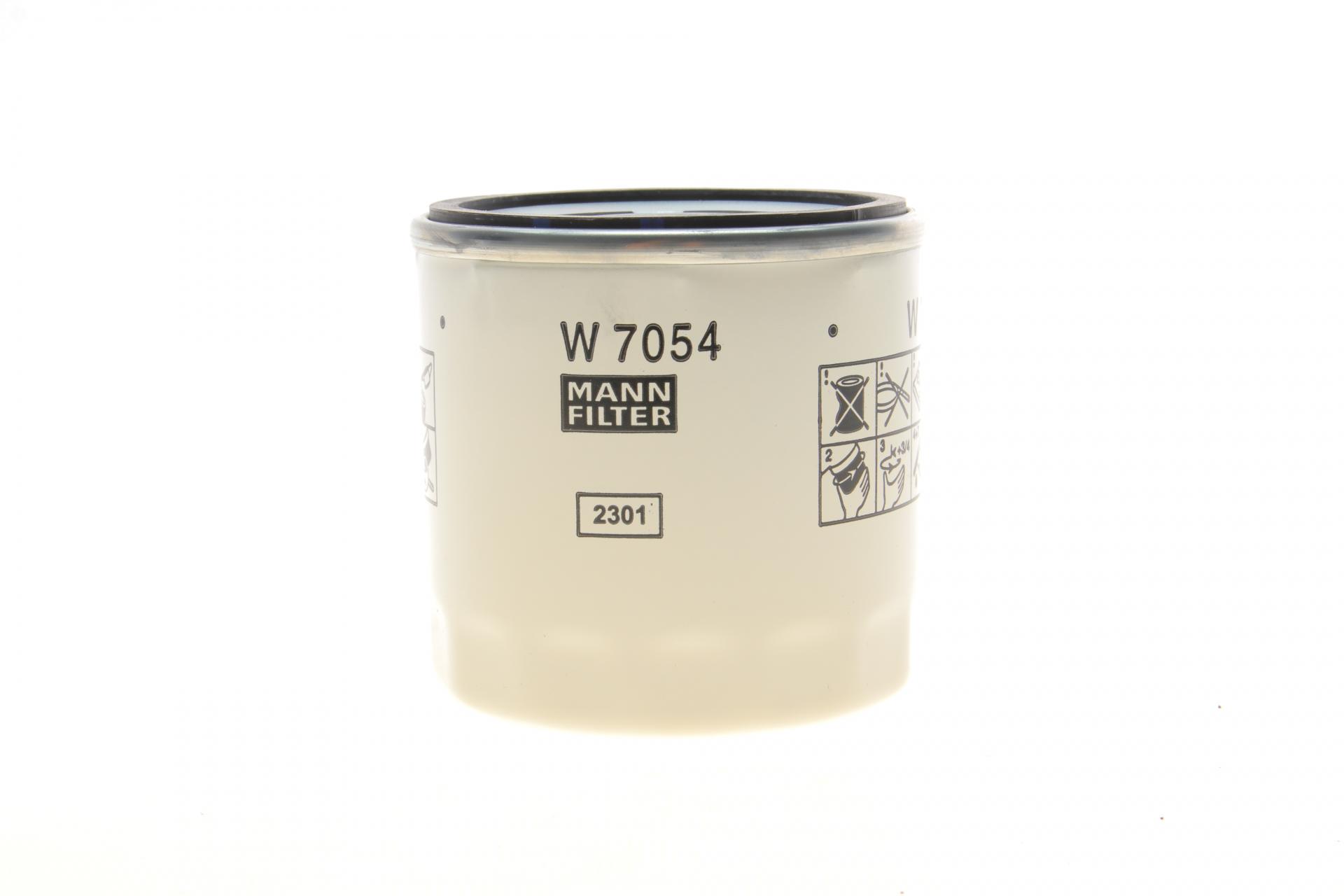 Фільтр масляний Mann-Filter для Ford Focus/Mondeo/S-Max 2,0 EcoBoost 18- (W 7054)