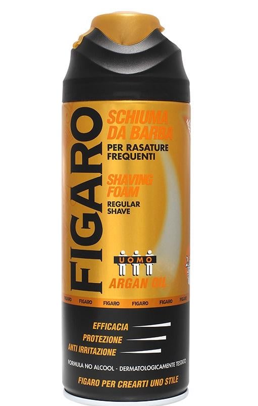 Пена для бритья Figaro с аргановым маслом 400 мл