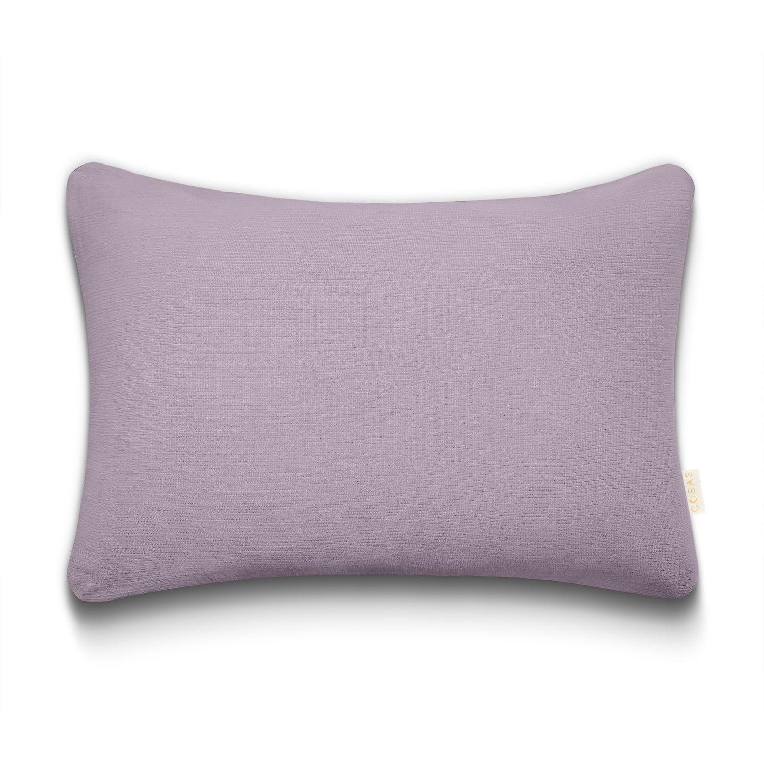 Наволочка дитяча Cosas Muslin LILAC 40х60 см (4822052166468)