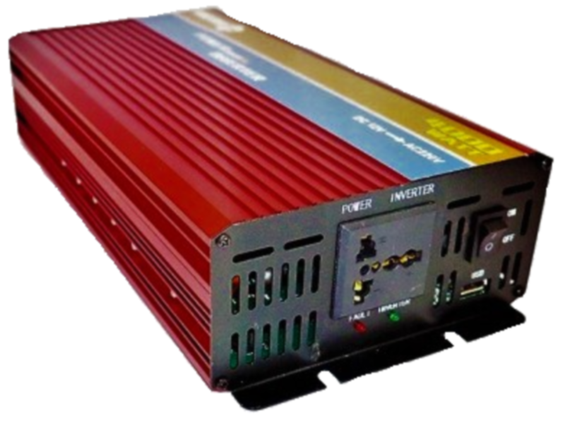 Інвертор автомобільний 12V-220V 4000W з вольтметром ERYUAN (21039358) - фото 6 Інвертор автомобільний 12V-220V 4000W з вольтметром ERYUAN (21039358) - фото 6