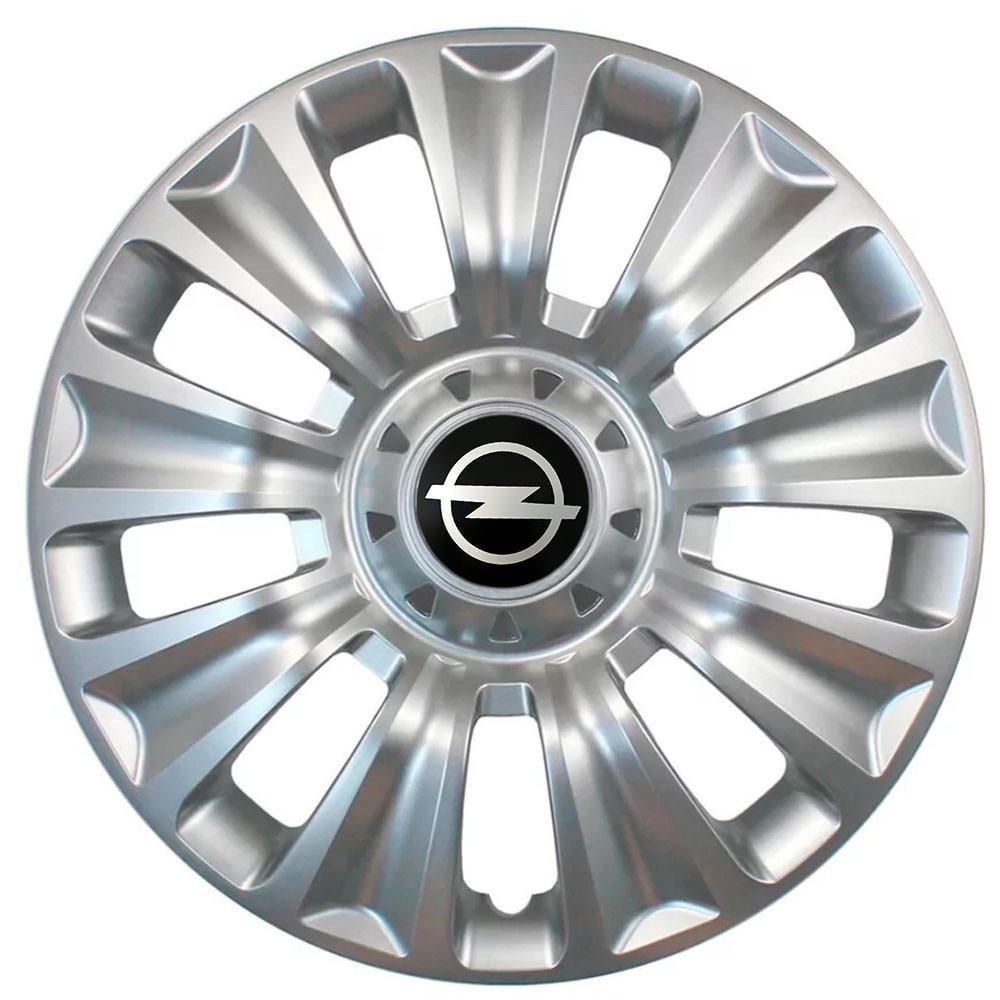 Колпаки SJS R16 с логотипом Opel 424 4 шт. Серебристый (2654555418)
