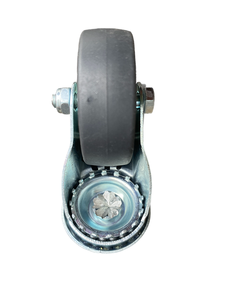 Поворотное колесо с болтом и тормозом 50 мм (1851297943) - фото 2