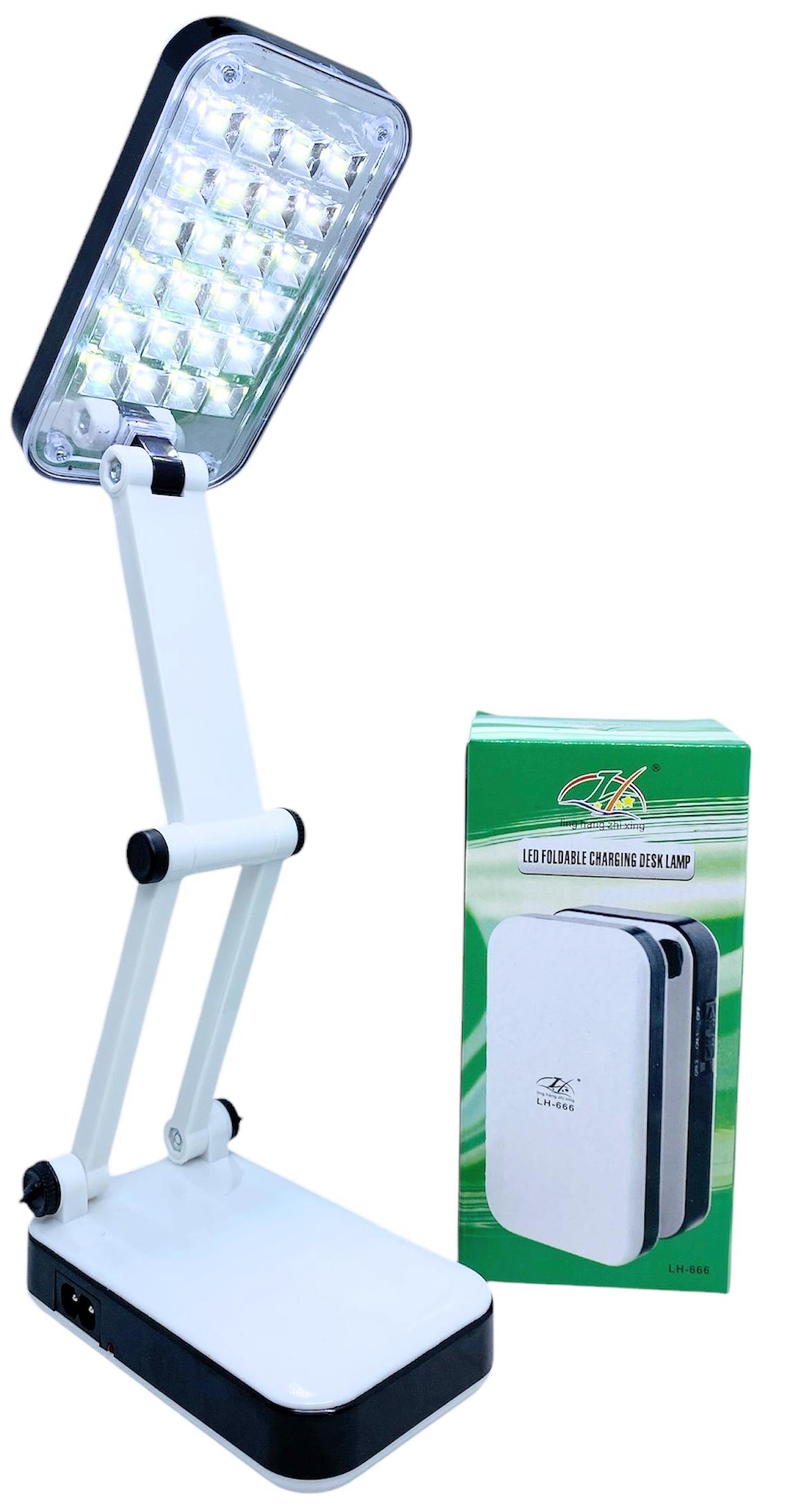 Лампа на акумуляторі світлодіодна LED настільна розкладна трансформер заряджання від мережі LH-666 Білий - фото 5 Лампа на акумуляторі світлодіодна LED настільна розкладна трансформер заряджання від мережі LH-666 Білий - фото 5
