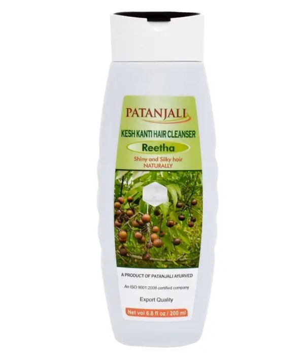 Шампунь для волос Patanjali Кэш Канти Ритха 200 мл (1968792198)