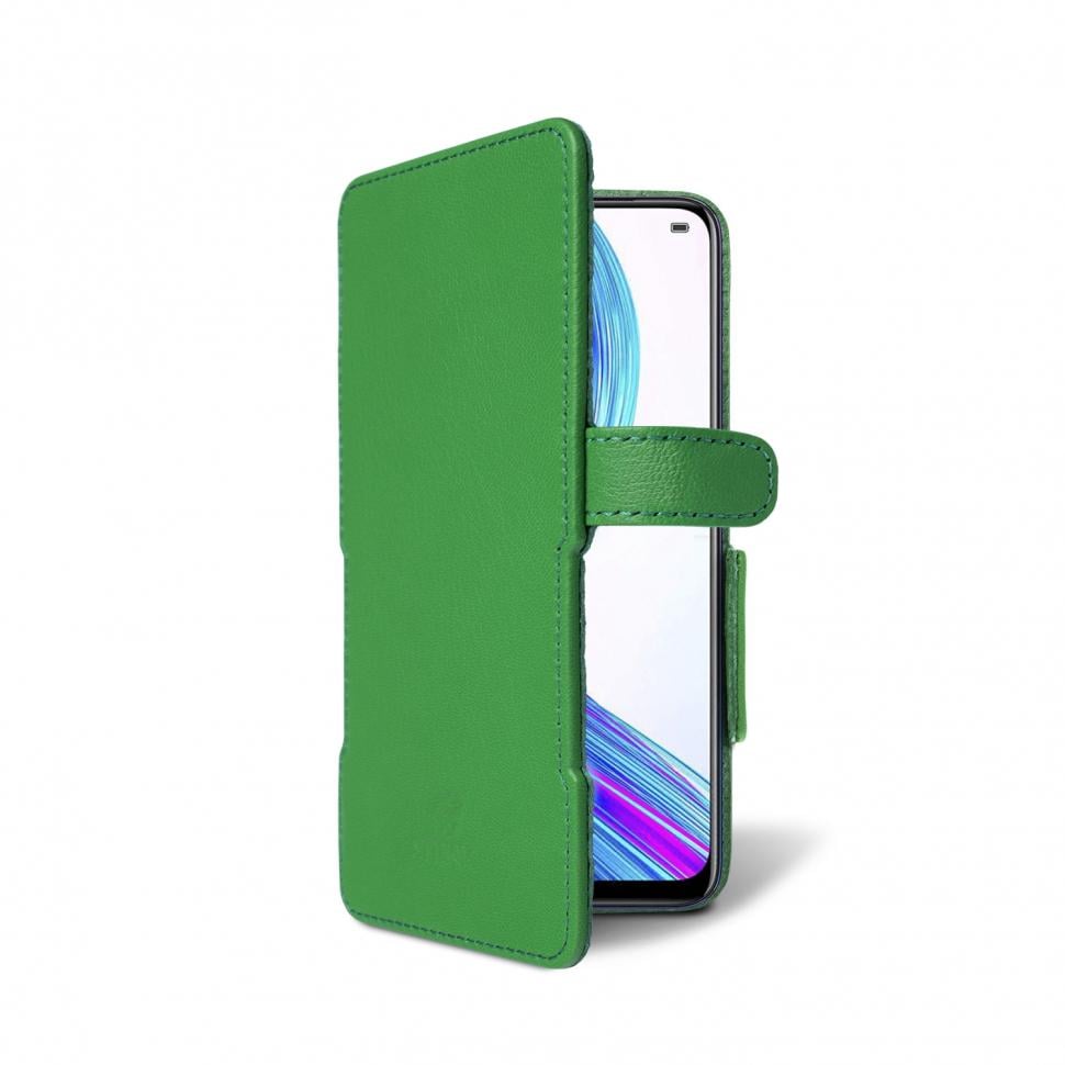 Чехол книжка Stenk Prime для Realme X Зеленый (66744)