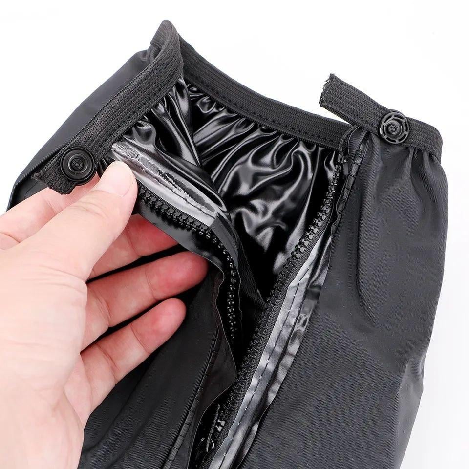 Бахилы ПВХ водонепроницаемые на военные берцы/мотообувь 40-43 31 см (2014665119) - фото 2