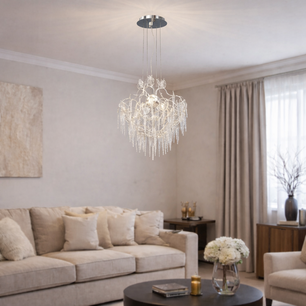 Люстра Arctic Crystal 8 ламп G9 220V без ламп у комплекті (20175/600ACH)