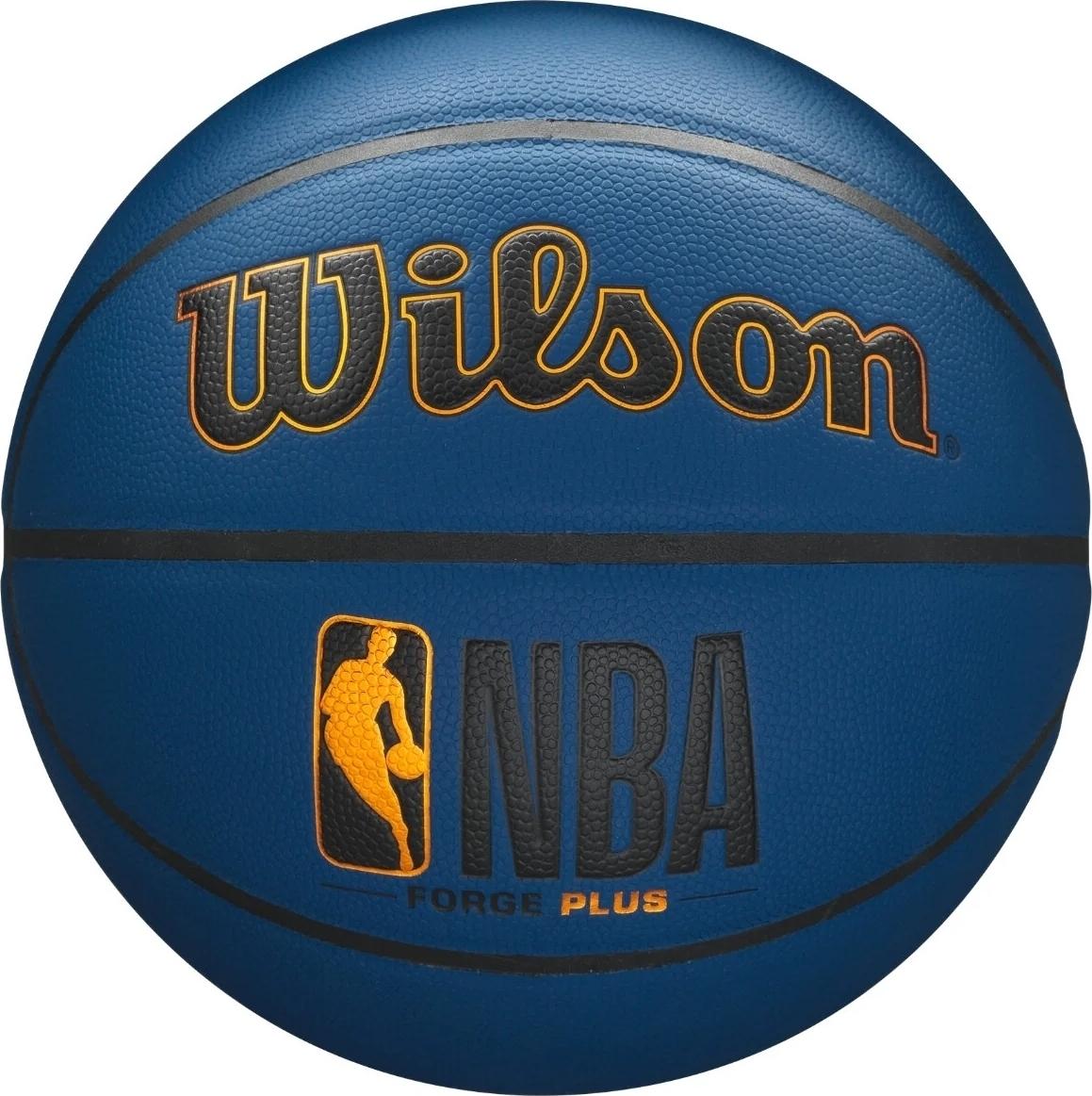 Баскетбольний м'яч Wilson NBA FORGE PLUS р. 7 Темно-синій (WTB8102XB07) Баскетбольний м'яч Wilson NBA FORGE PLUS р. 7 Темно-синій (WTB8102XB07)