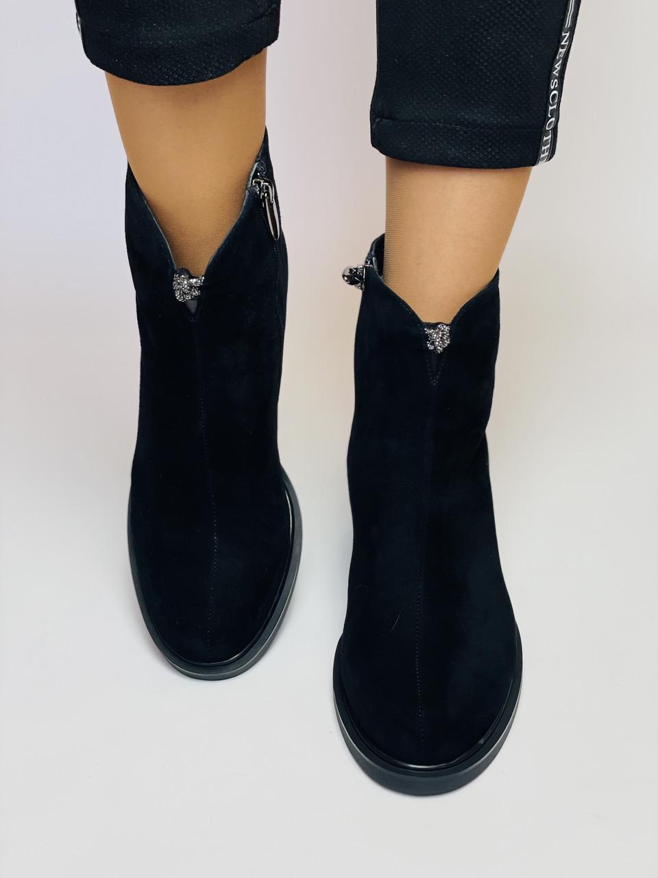 Ботильоны женские зимние Polann р. 36 23.5 см Черный (2715) - фото 7 Ботильоны женские зимние Polann р. 36 23.5 см Черный (2715) - фото 7