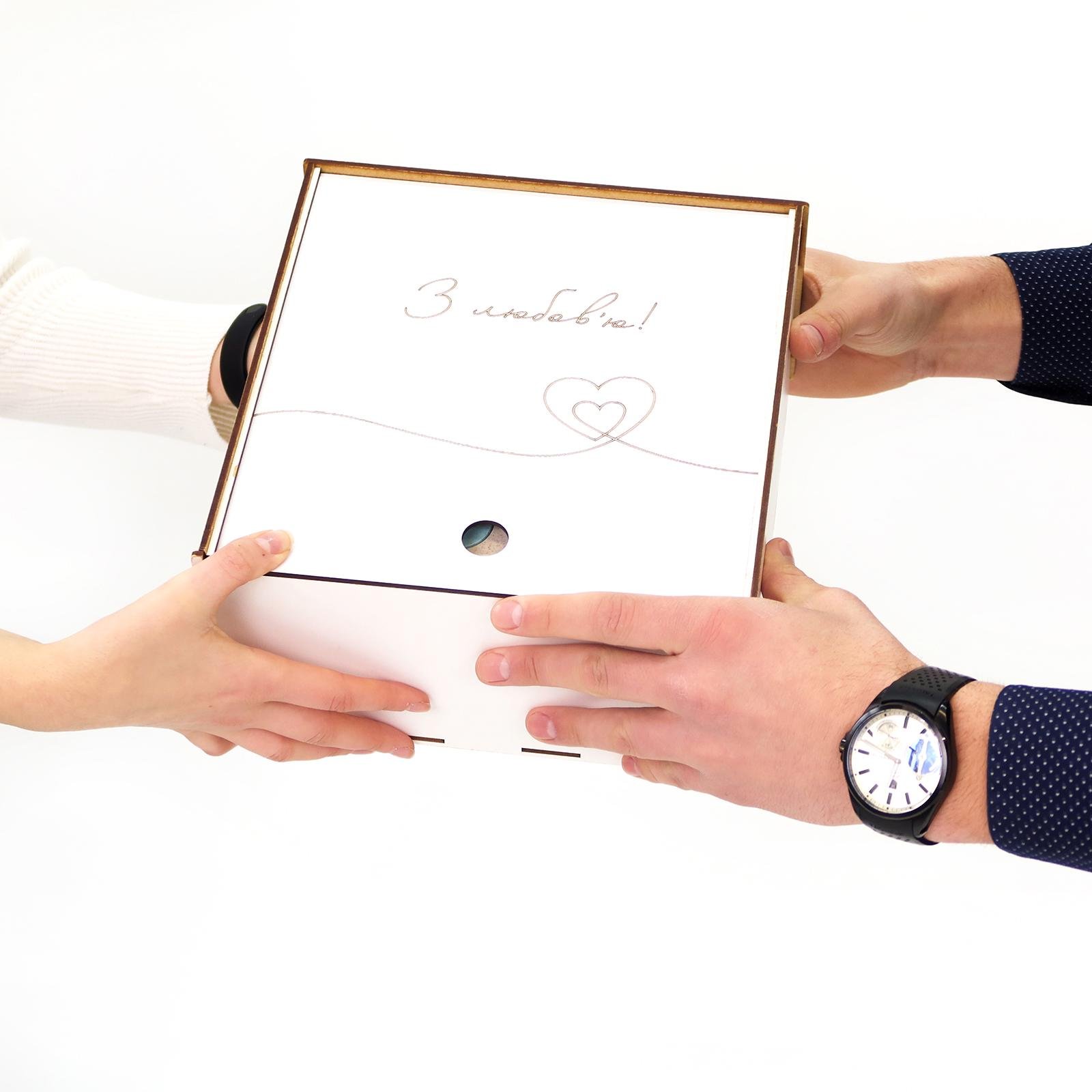 Подарочная коробка Jooki деревянная M (25903820) - фото 3