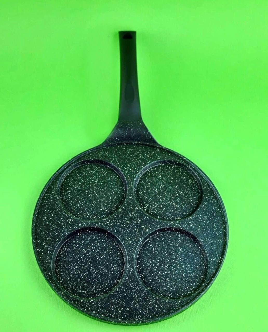 Сковорідка для млинців Edenberg з антипригарним мармуровим покриттям 27 см (EB-7513) - фото 2 Сковорідка для млинців Edenberg з антипригарним мармуровим покриттям 27 см (EB-7513) - фото 2