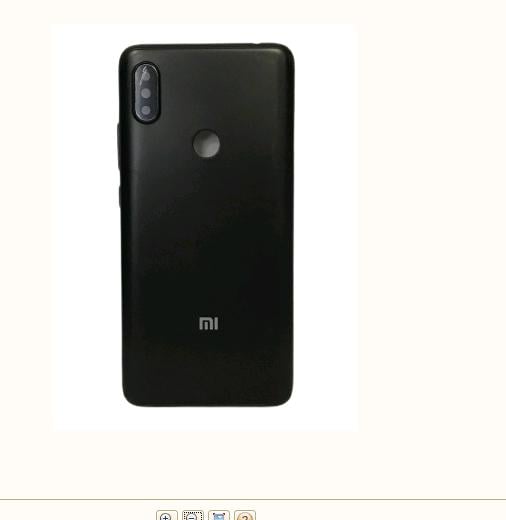 Задня кришка Xiaomi Redmi S2 Black