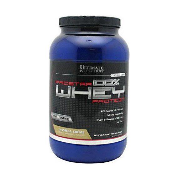 Протеин Ultimate Nutrition Prostar 100% Whey Protein 907 г 30 порций Vanilla