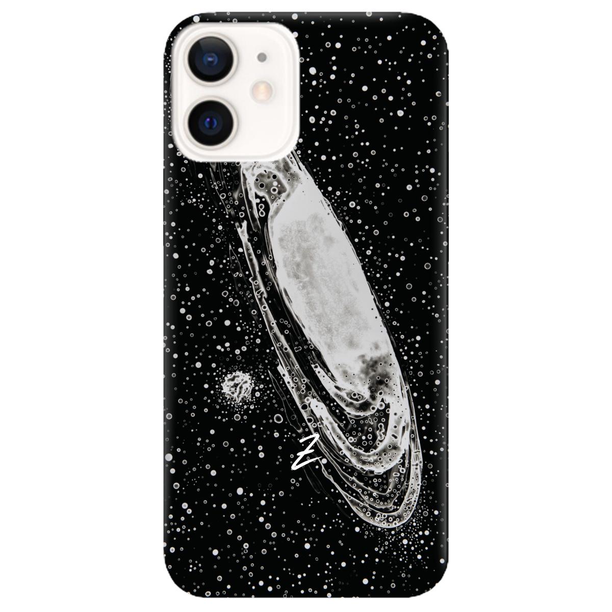 Силиконовый чехол Zorrov для Apple iPhone 12 Mini - Galaxy (14050040129088369)