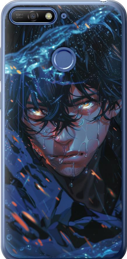 Чехол на Huawei Honor 7C Satoru Gojou (6128u-1411-42517)