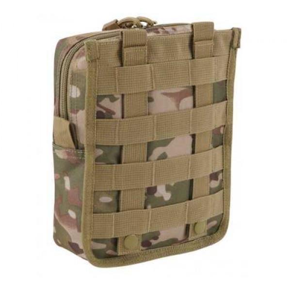 Сумка-підсумок Brandit Molle Pouch Cross 21х17х7 см Coyote Camouflage (8045-161) - фото 2