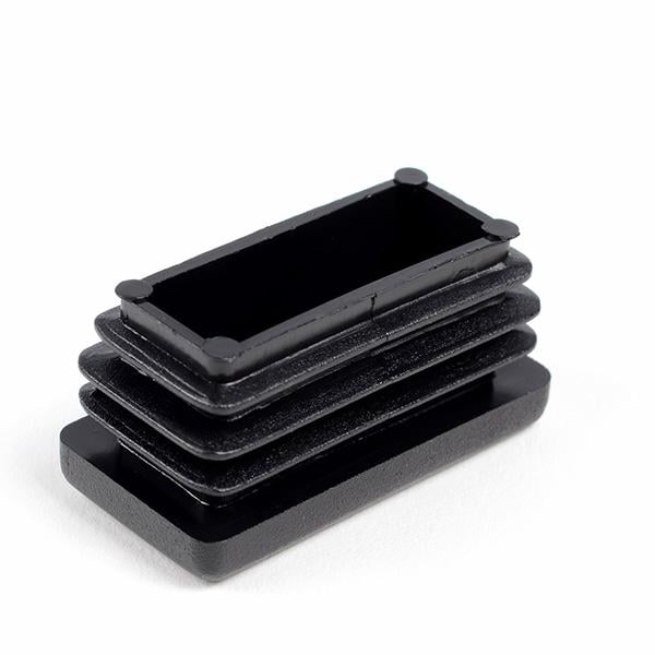 Заглушка прямоугольная внутренняя 40х25 мм 1 шт. Черный ( RGI-40X25-BLK-107) - фото 2 Заглушка прямоугольная внутренняя 40х25 мм 1 шт. Черный ( RGI-40X25-BLK-107) - фото 2