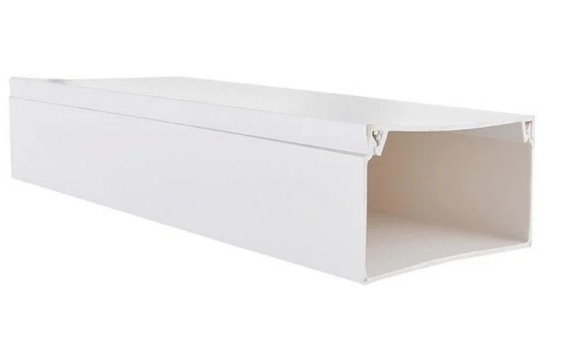 Канал кабельный АСКО-УКРЭМ 60x40 мм 2 пог. м ПВХ Белый (A0070010008)