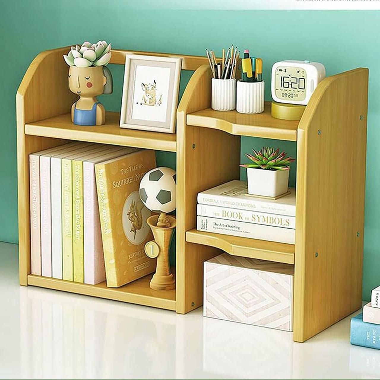 Полка книжная настольная из дерева Бойлих Карри (КПА-028803)