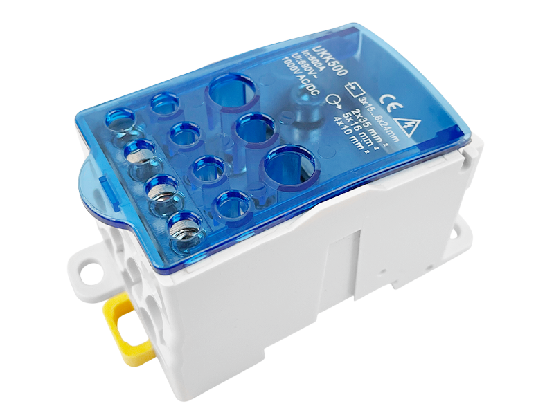 Блок распределительный на DIN-рейку Lemanso LMA2780 500A (UKK500)