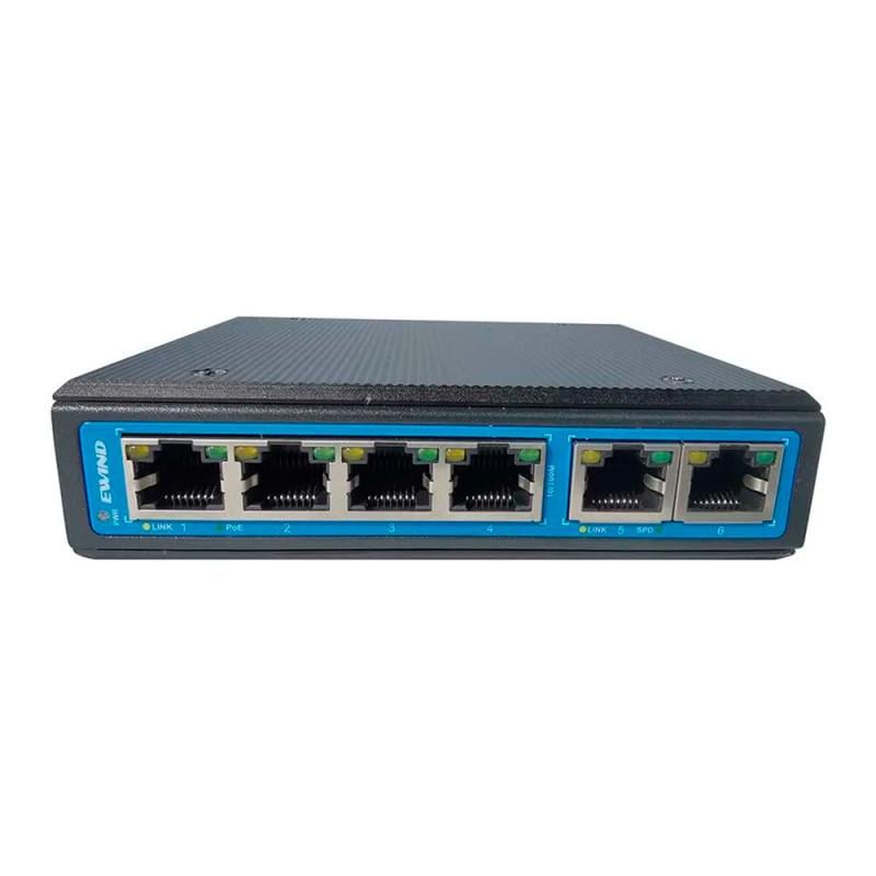 Коммутатор неуправляемый Ewind EW-PIS1706FE 6 портов (3103387551)