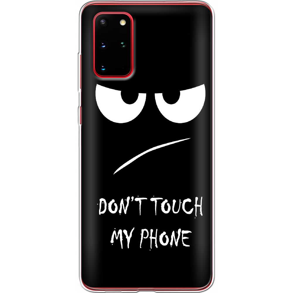 Чохол Boxface Samsung G985 Galaxy S20 Plus Don't Touch my Phone Прозорий силікон (38875-up535-38874)