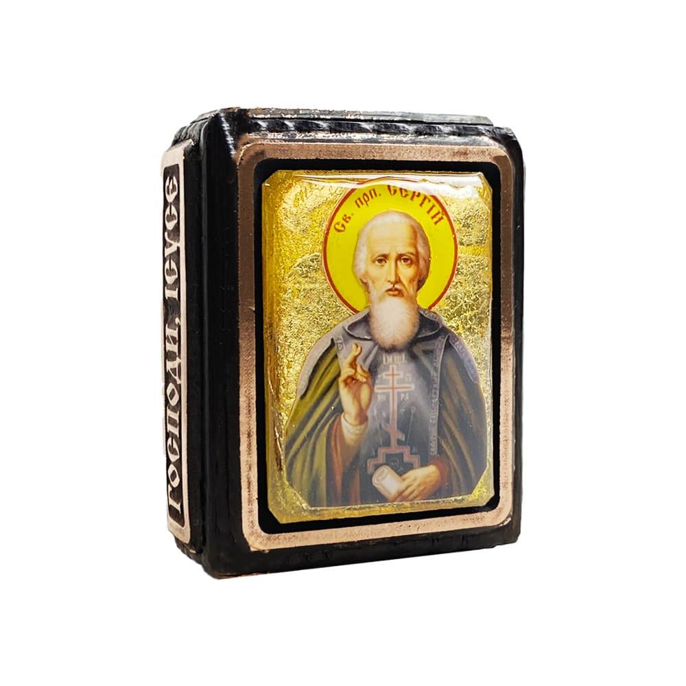 Икона Святой Сергей миниатюра (11139325)