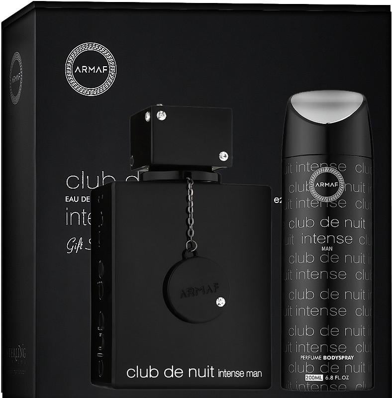 Набор для мужчин De Nuit Intense Man Armaf Туалетная вода мужская 105 мл/ Дезодорант 200 мл