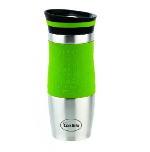 Термос Con Brio CB-364-SV нержавеющая сталь 500 мл Зеленый (2784951280)